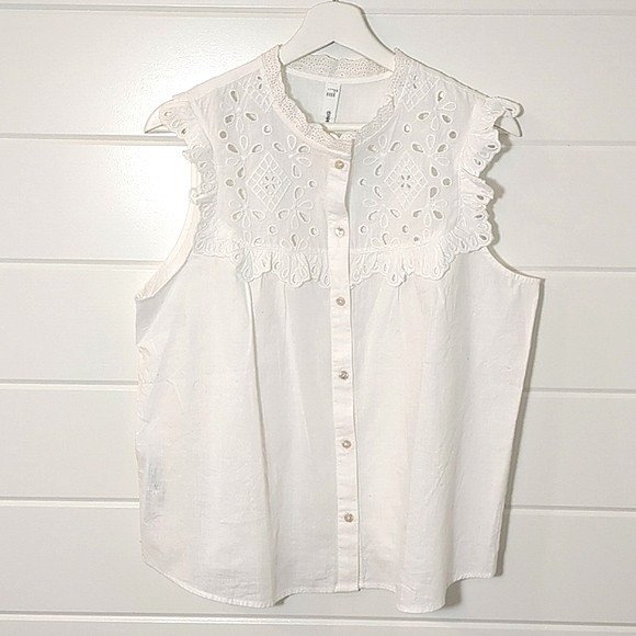 Mango Tops - MANGO | Large | NWOT